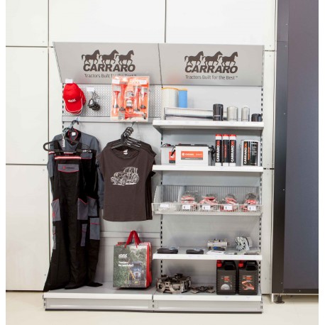 Modular self-stand display